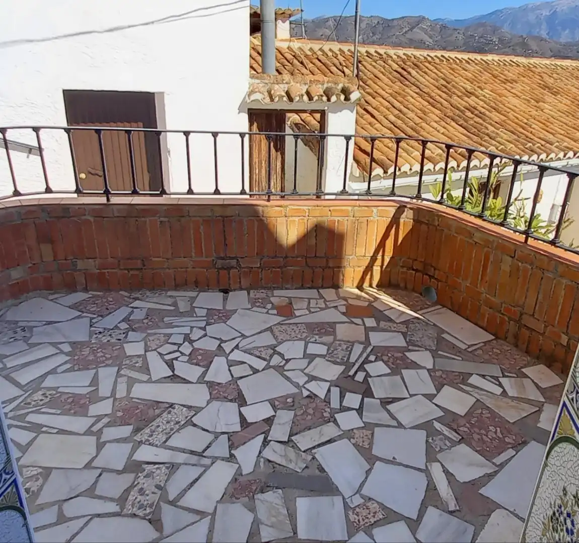 Terrace of Country homes for sale in Cútar  with Private garden, Terrace and Storage room