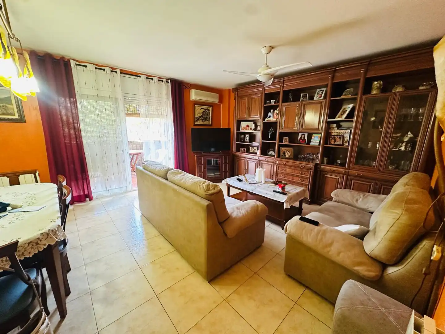 Sala d'estar de Pis en venda en Vila-seca amb Calefacció, Terrassa i Moblat