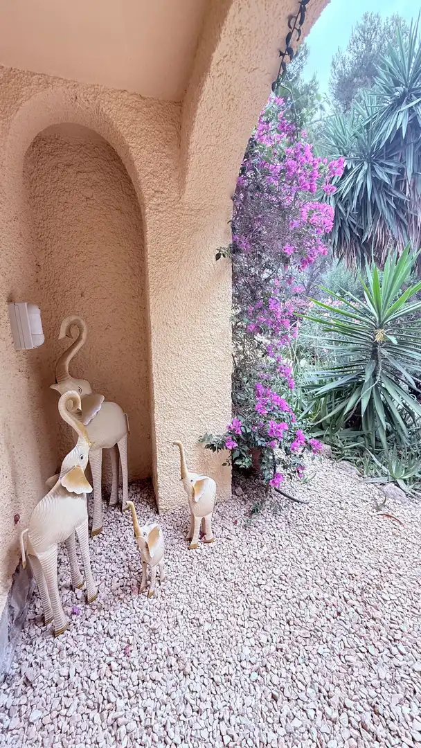 Casa o xalet de lloguer en L'Alfàs del Pi amb Aire condicionat, Jardí privat i Piscina