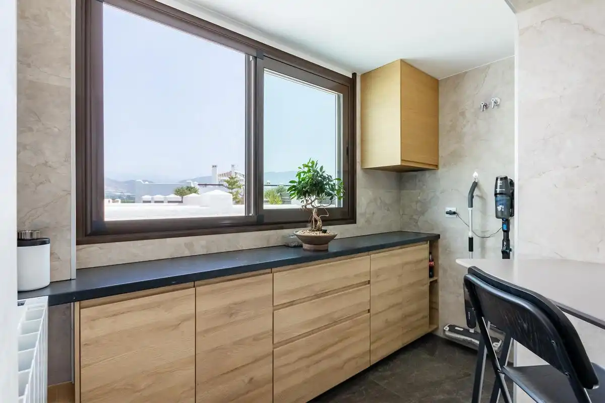 Kitchen of Flat for sale in Salobreña  with Air Conditioner, Heating and Terrace