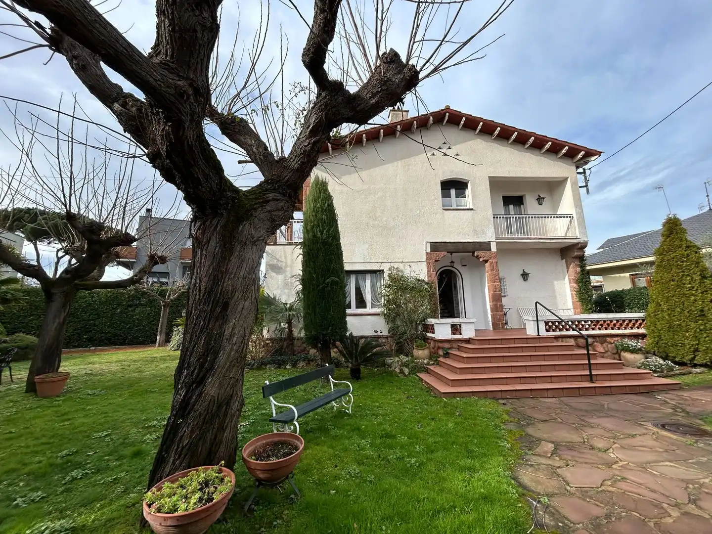 Vista exterior de Casa o xalet en venda en Santa Maria de Palautordera amb Calefacció i Jardí privat