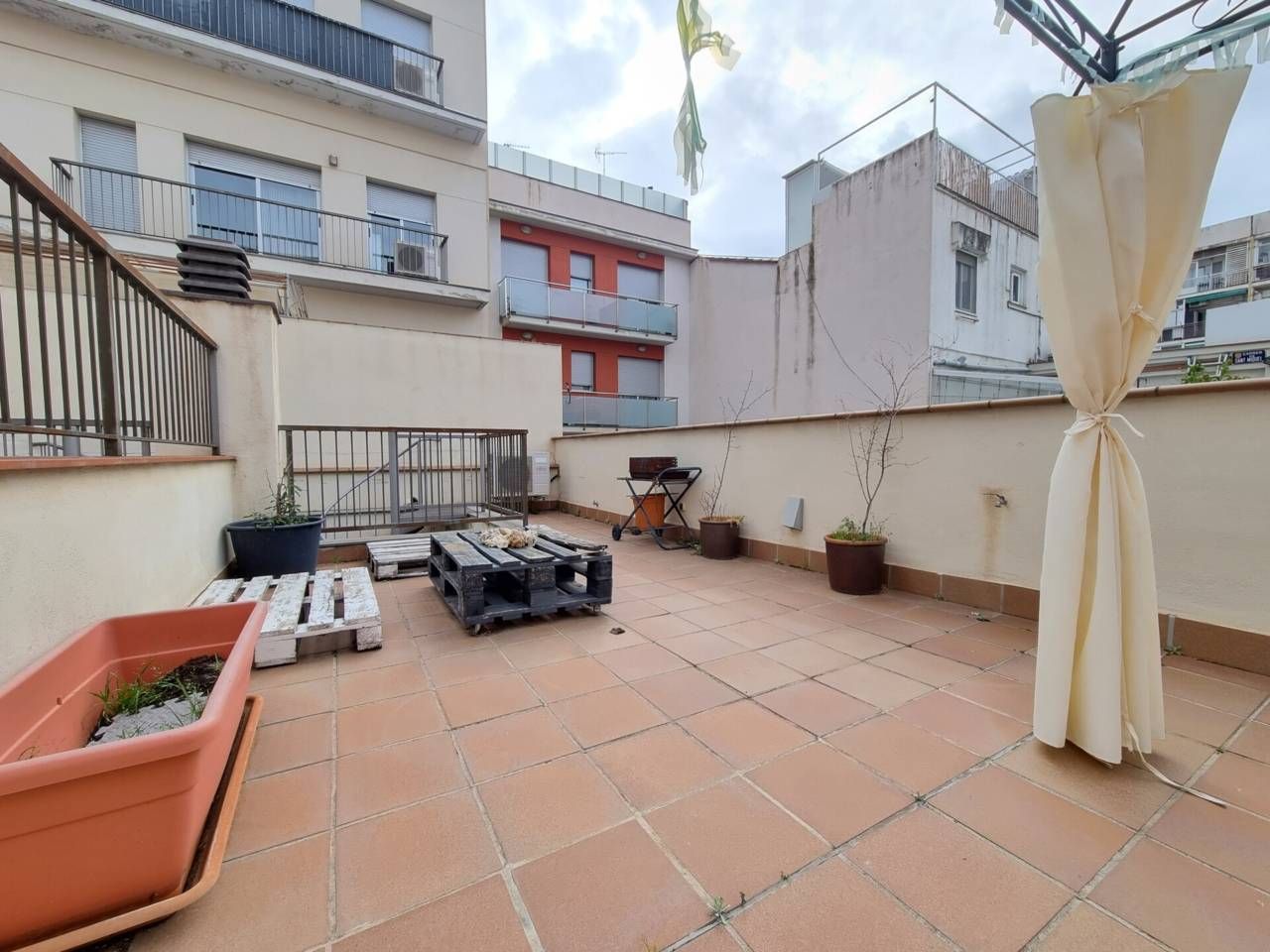 Terrace of Duplex for sale in Mataró  with Air Conditioner, Heating and Private garden