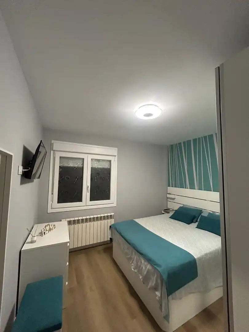 Bedroom of Apartments for rent in  Logroño  with Air Conditioner, Parquet flooring and Terrace