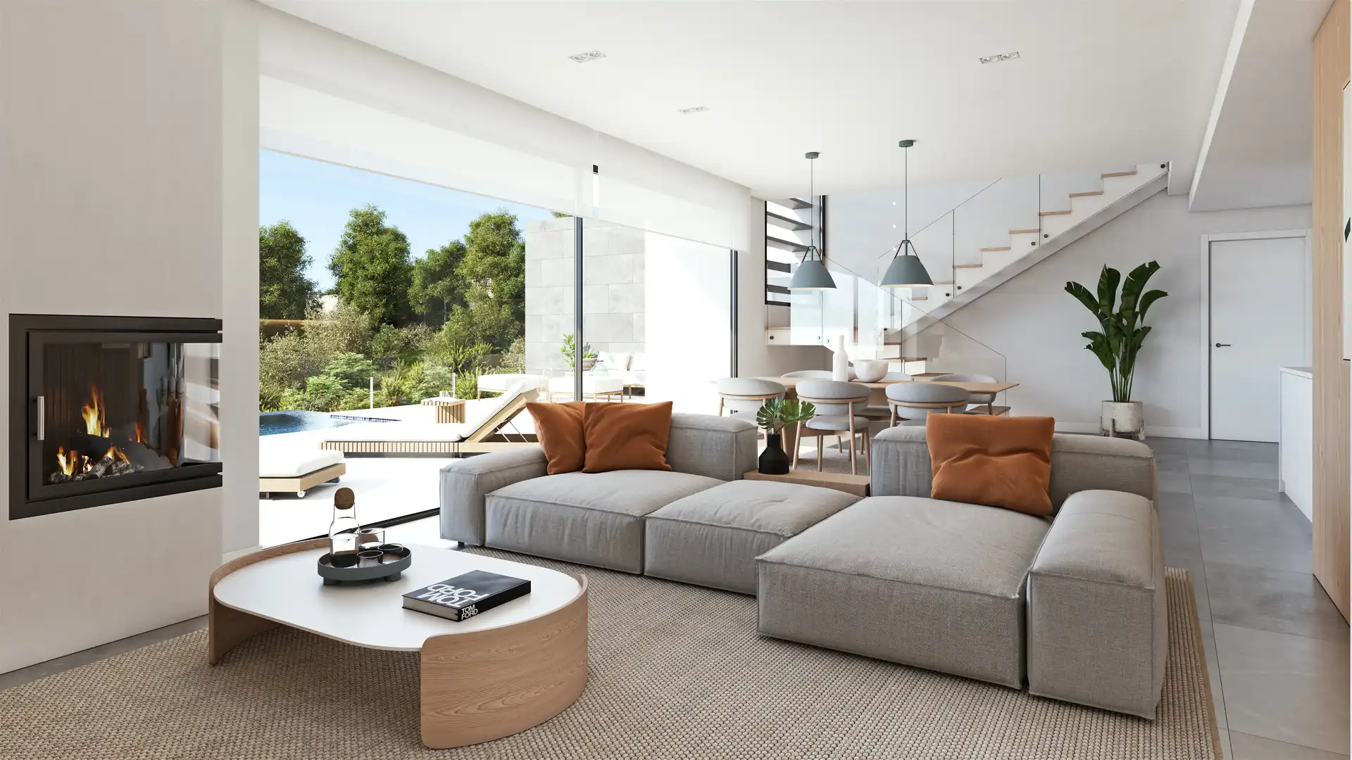 Wohnzimmer von Haus oder Chalet zum Verkauf in Benitachell / El Poble Nou de Benitatxell