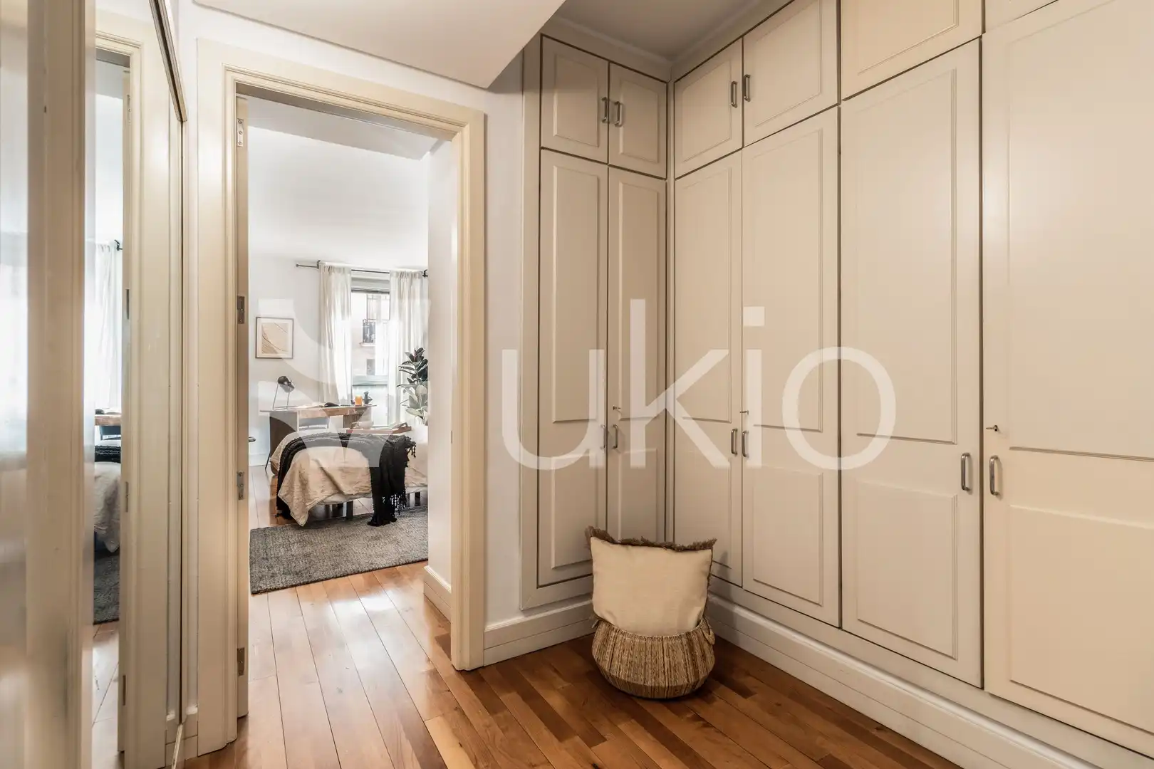 Habitación de Apartamento de alquiler en Madrid con Aire acondicionado, Calefacción y Amueblado