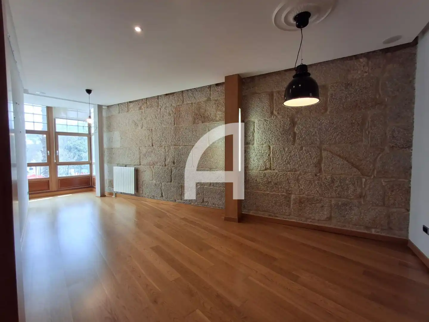 Sala de estar de Piso de alquiler en Vigo  con Calefacción, Terraza y Trastero