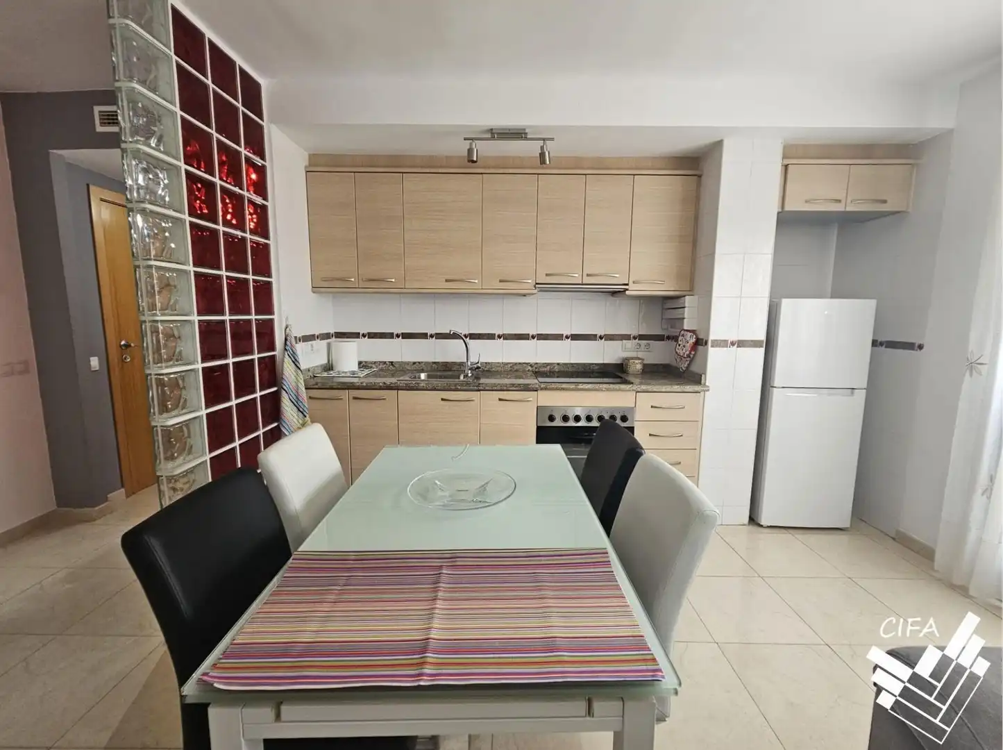 Kitchen of Flat for rent in Benicarló  with Air Conditioner, Heating and Furnished