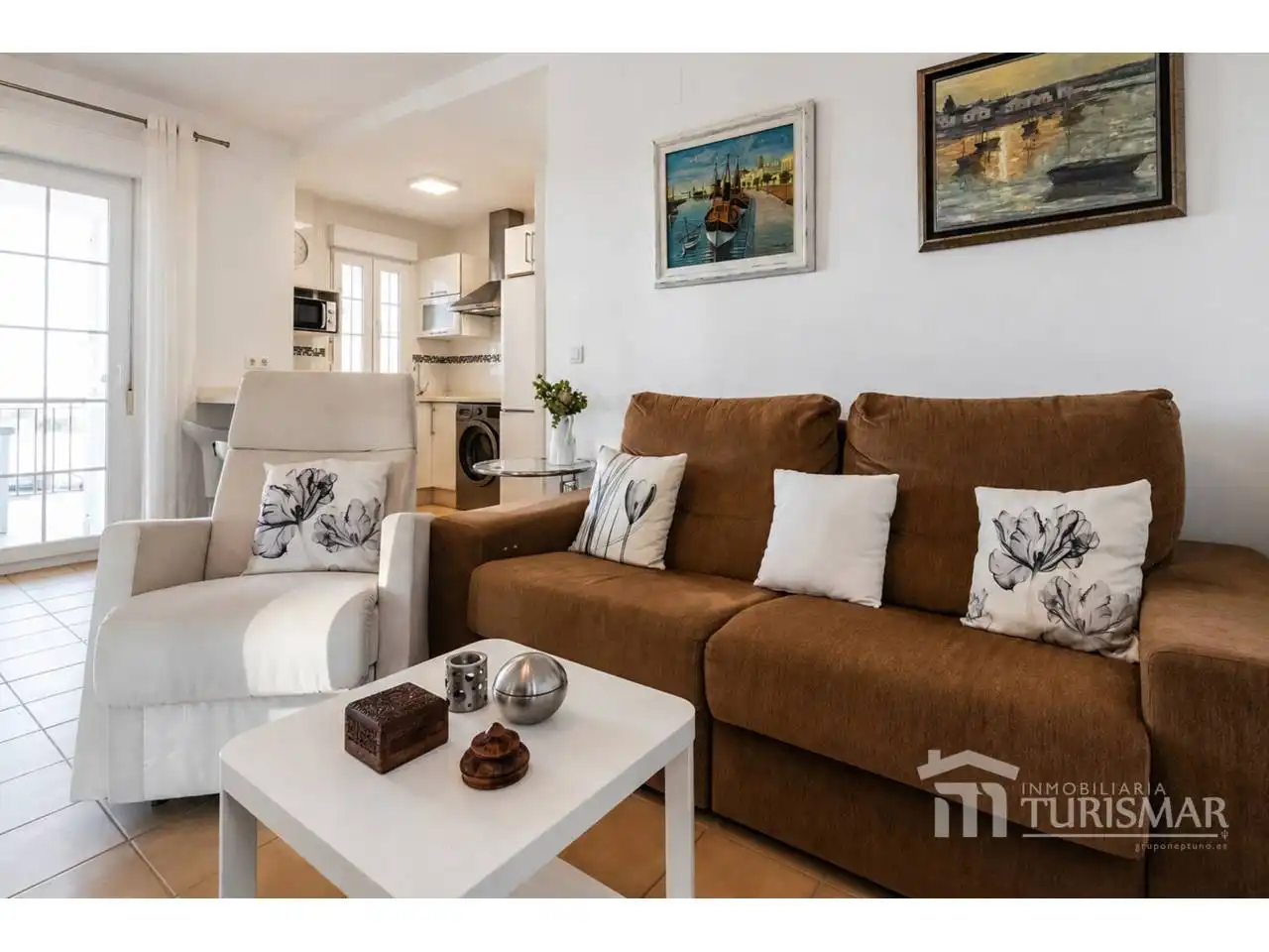 Living room of Duplexes for sale in Ayamonte  with Terrace, Furnished and Community pool