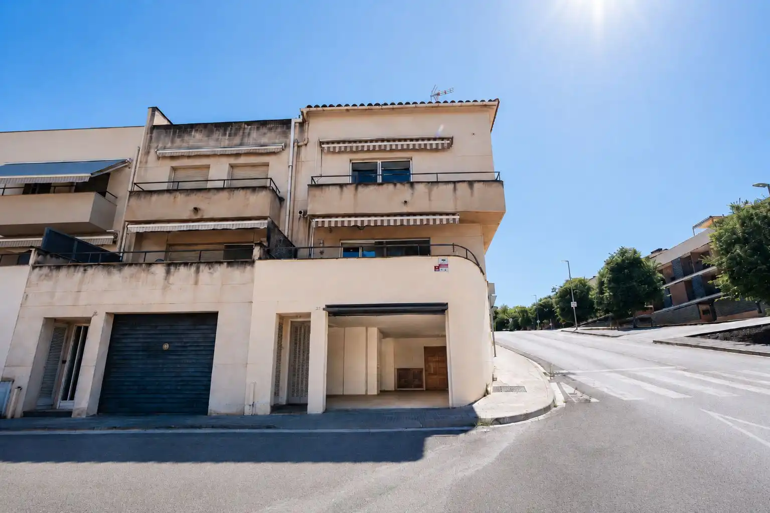 Vista exterior de Casa adosada en venta en La Garriga con Aire acondicionado, Calefacción y Terraza