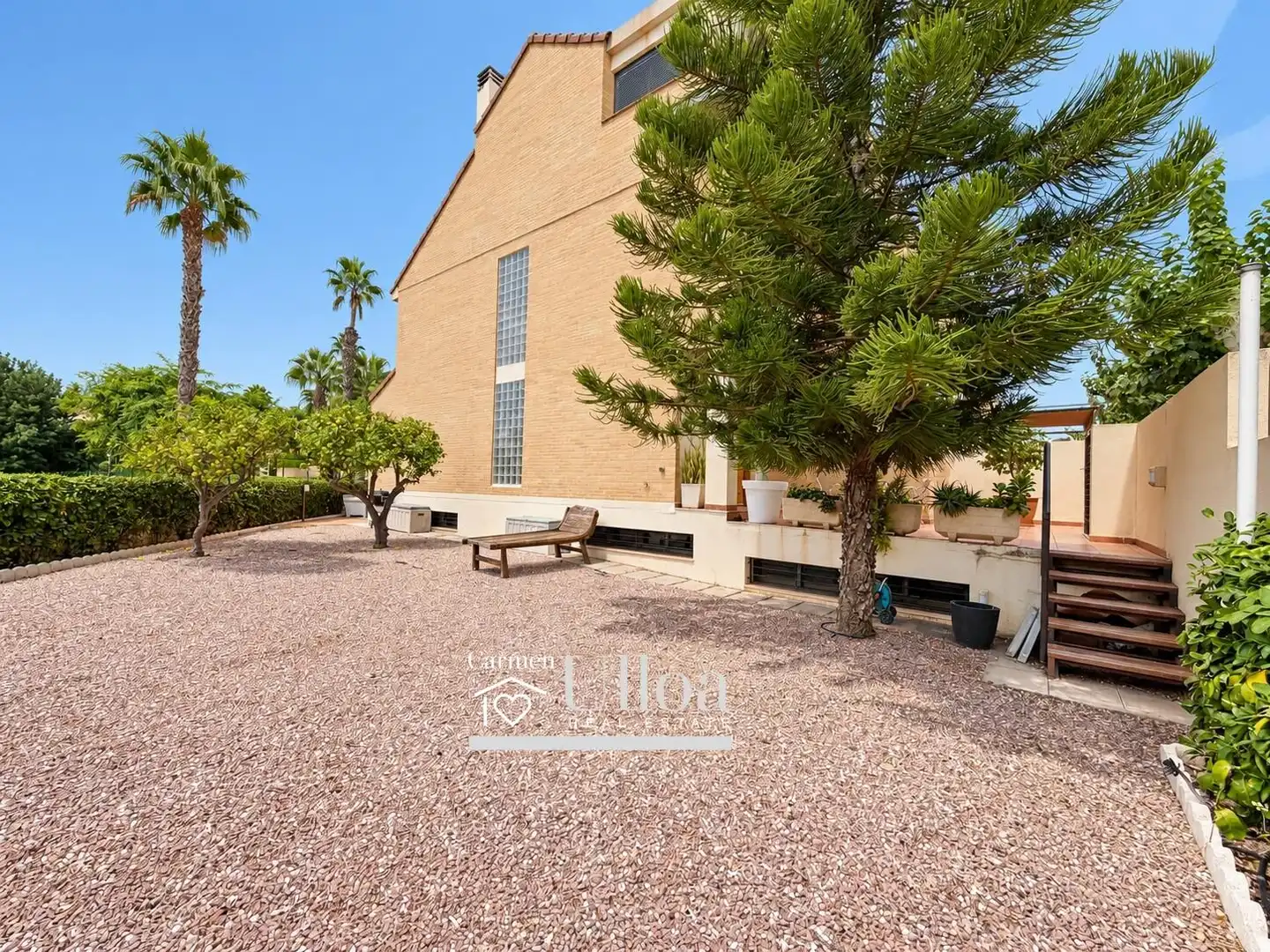 Jardín de Casa o chalet en venta en Alicante / Alacant con Aire acondicionado, Calefacción y Jardín privado