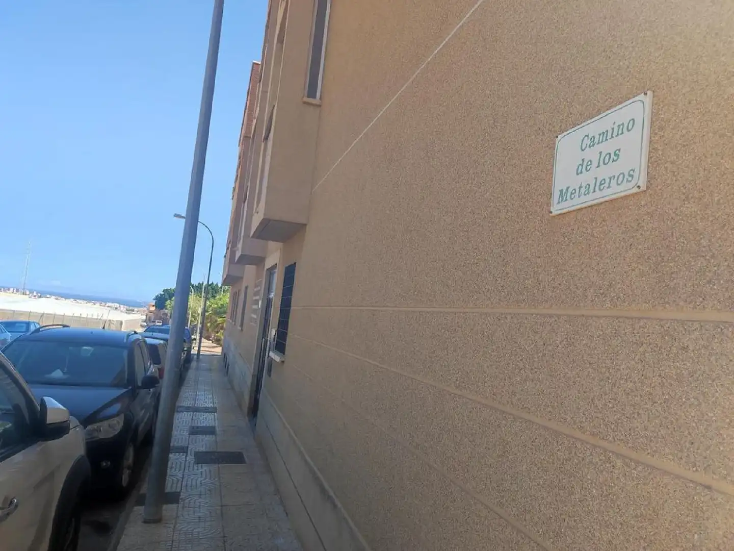 Vista exterior de Piso en venta en La Gangosa