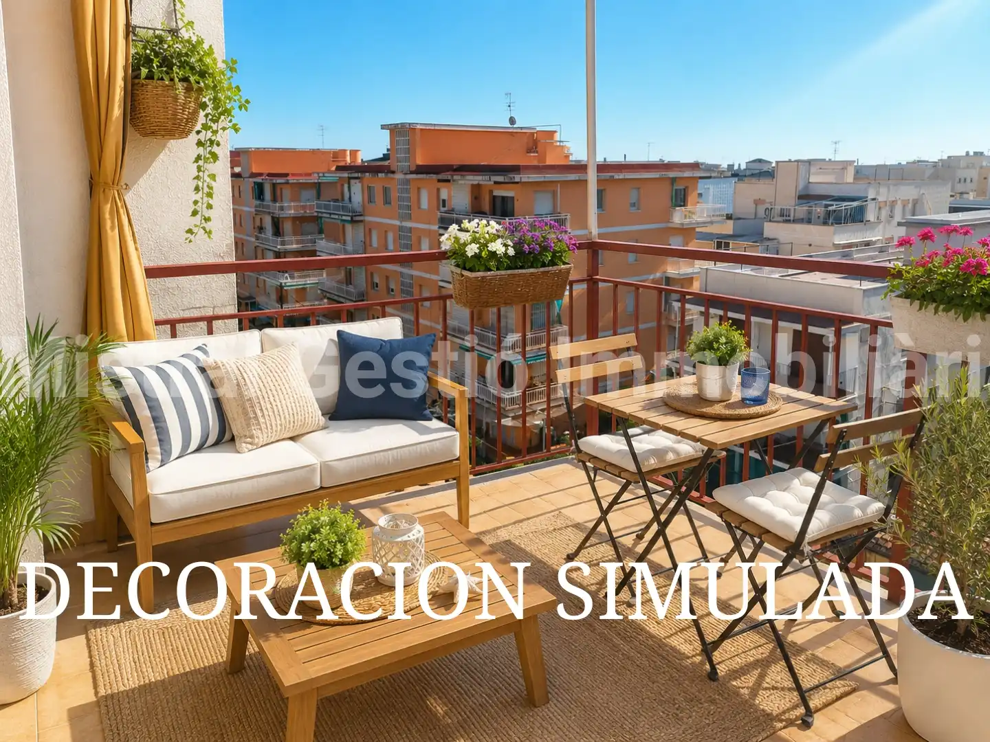 Terrasse von Wohnung zum Verkauf in Calafell mit Klimaanlage, Terrasse und Gemeinschaftspool