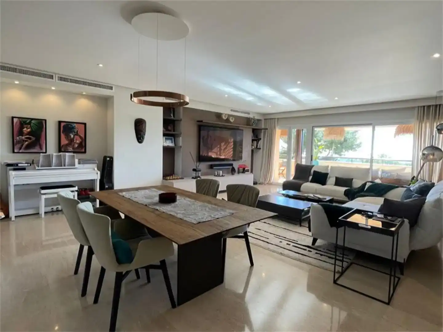 Sala de estar de Piso en venta en Cas Català - Illetes