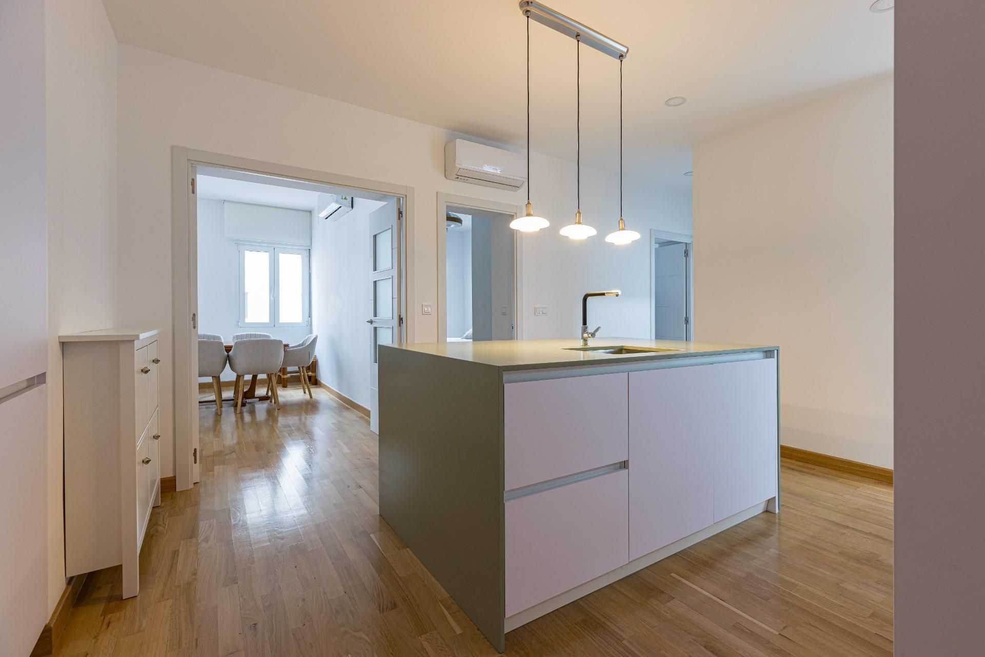Kitchen of Flat for sale in  Murcia Capital  with Air Conditioner