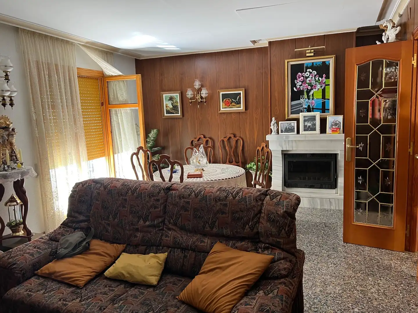 Sala de estar de Finca rústica en venta en Gátova con Aire acondicionado, Calefacción y Trastero