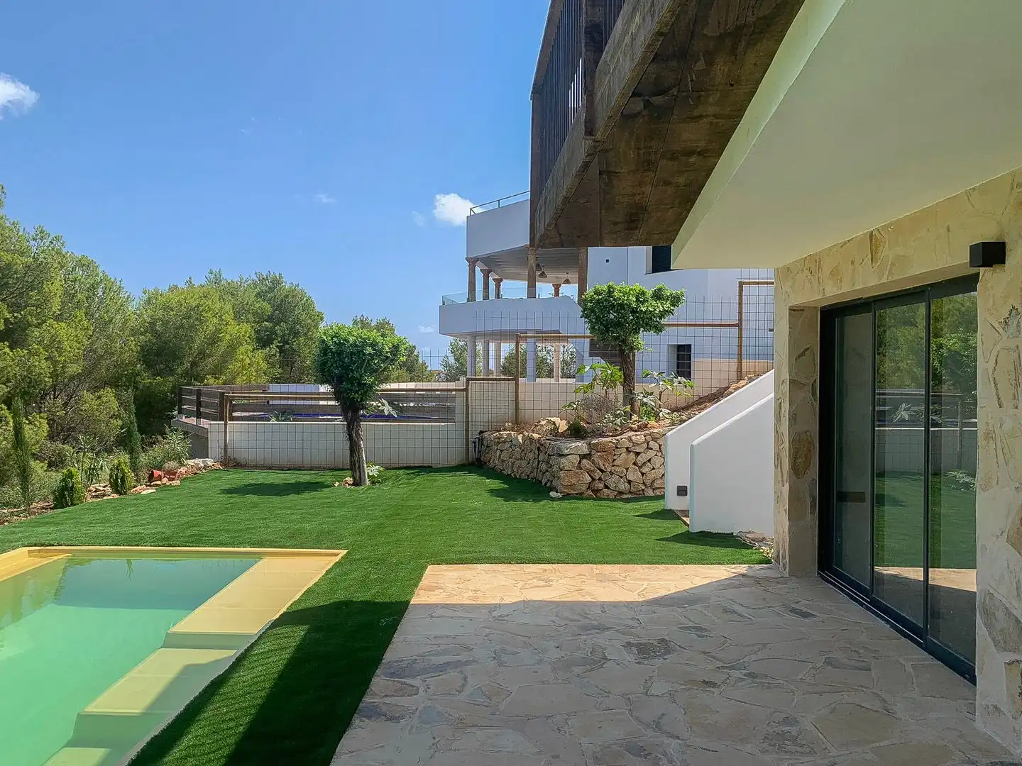 Garden of Houses for sale in Jávea / Xàbia  with Air Conditioner, Heating and Private garden
