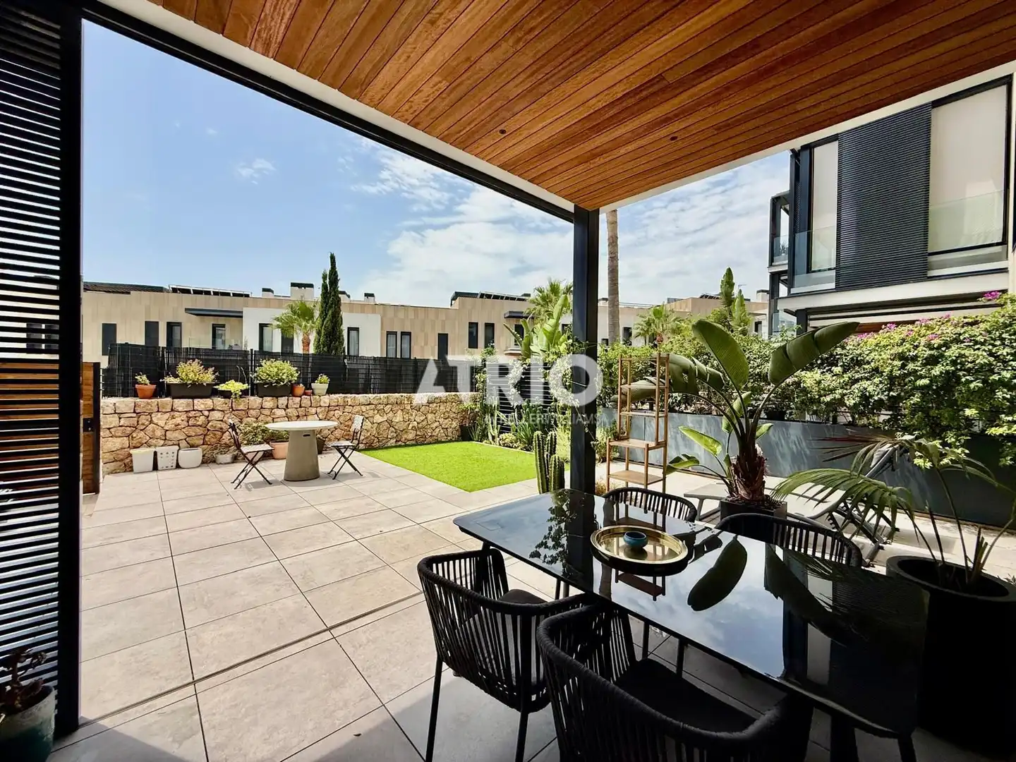 Terraza de Piso de alquiler en  Palma de Mallorca con Aire acondicionado, Jardín privado y Trastero