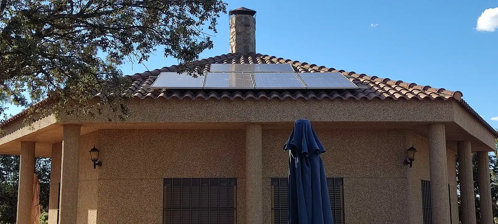 Vista exterior de Casa o chalet en venta en Villalba de los Barros con Jardín privado y Amueblado