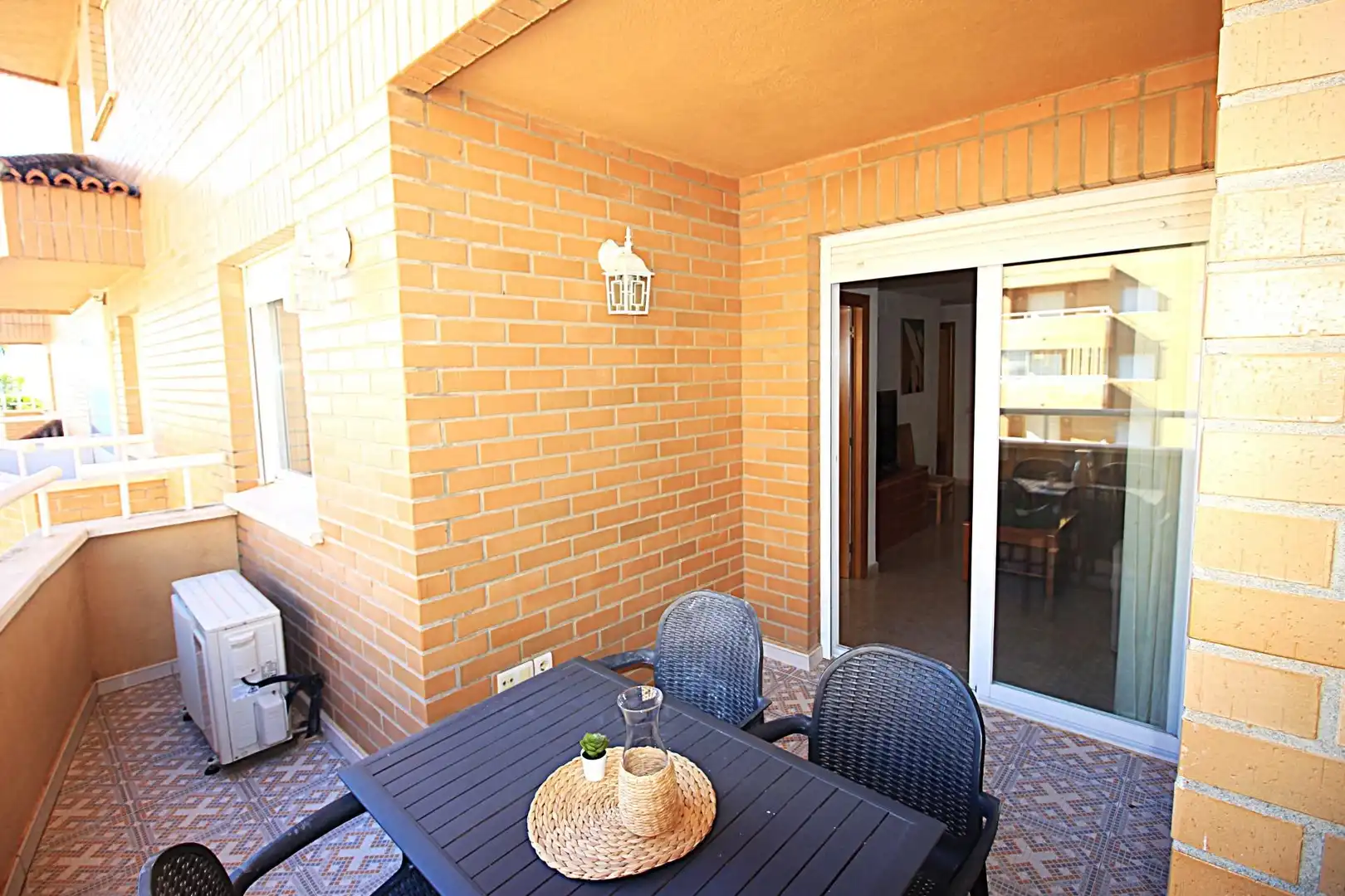Terraza de Apartamento en venta en Oropesa del Mar / Orpesa con Jardín privado, Terraza y Amueblado