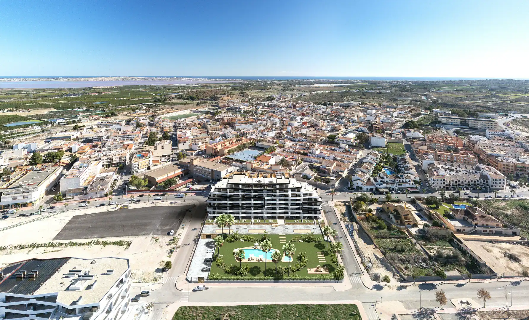 Vista exterior de Apartamento en venta en San Miguel de Salinas con Aire acondicionado, Terraza y Trastero