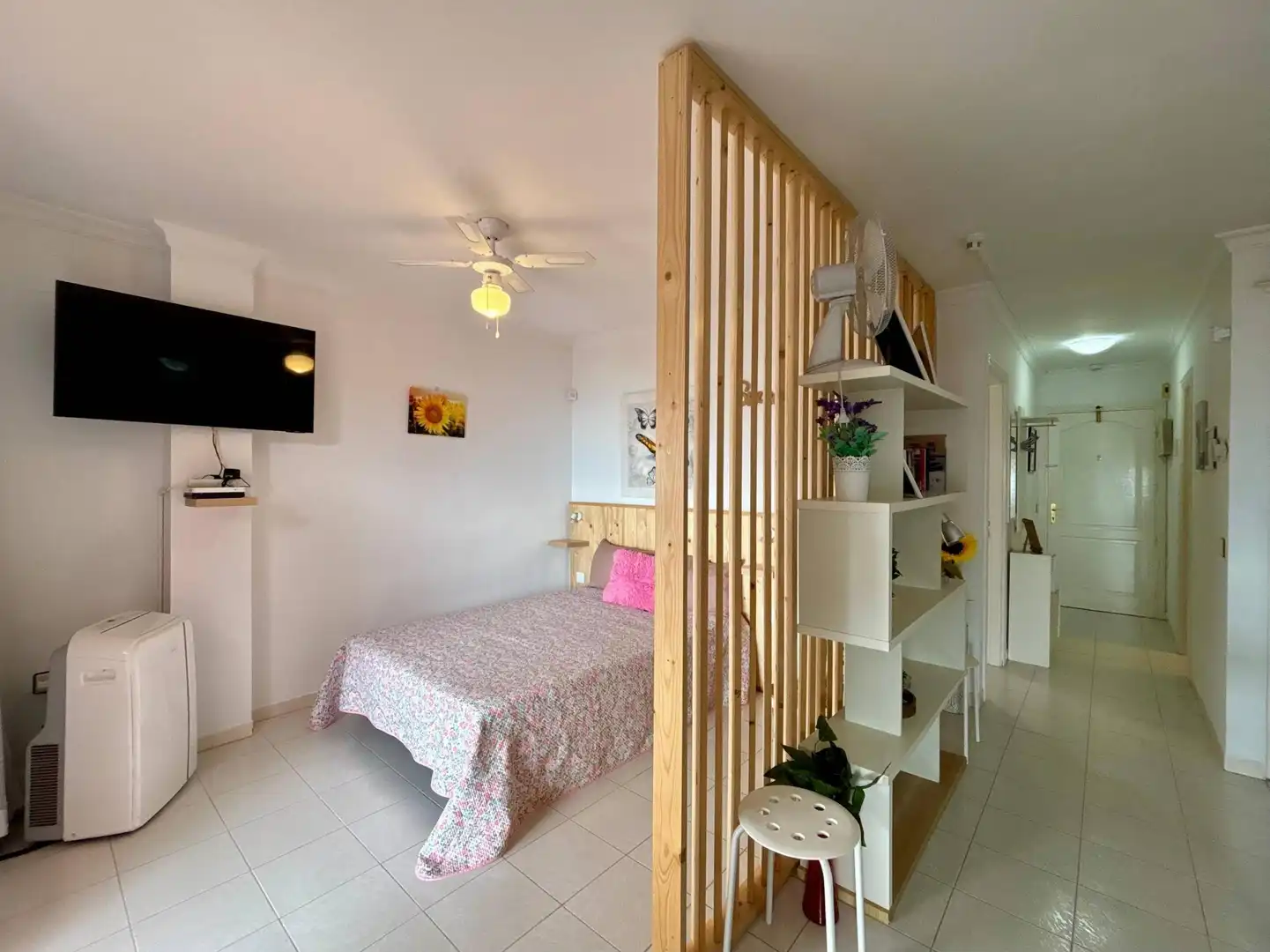 Dormitori de Apartament de lloguer en Santiago del Teide amb Terrassa, Moblat i Balcó