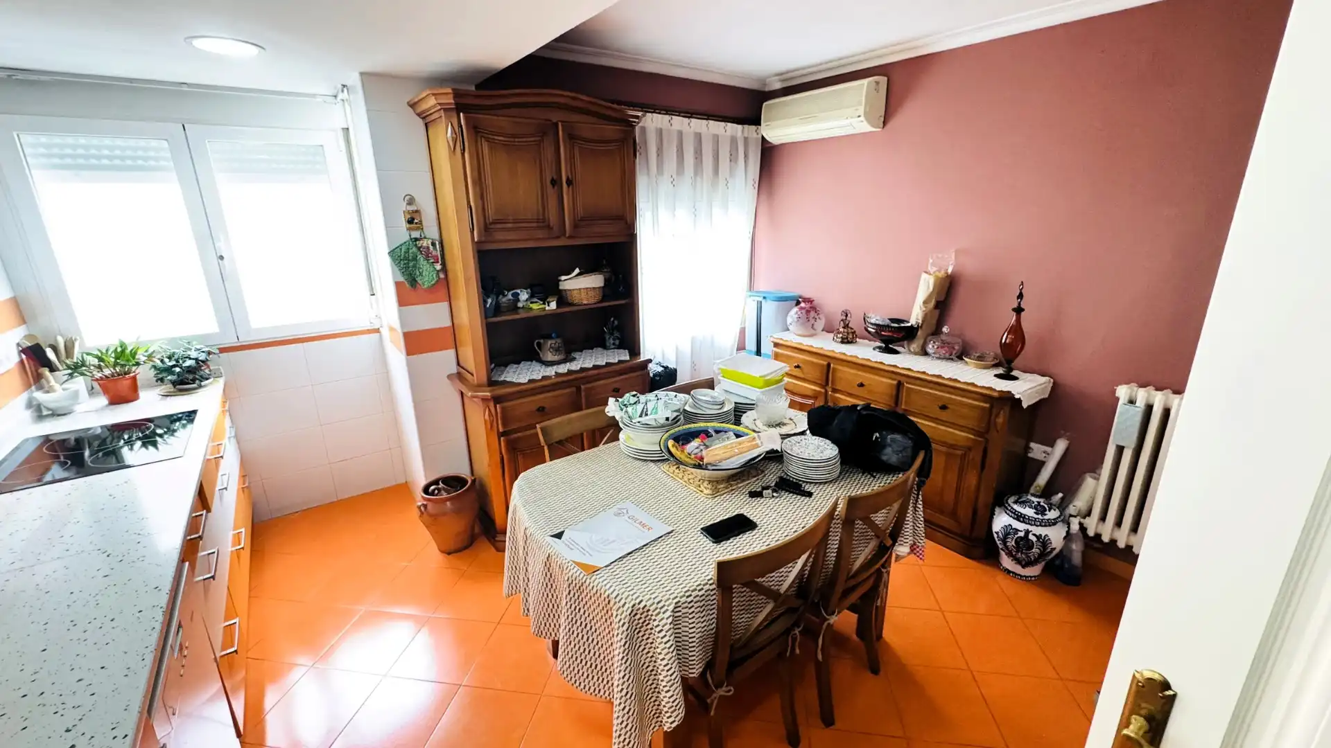 Dining room of Flat for sale in Parla  with Air Conditioner, Heating and Private garden