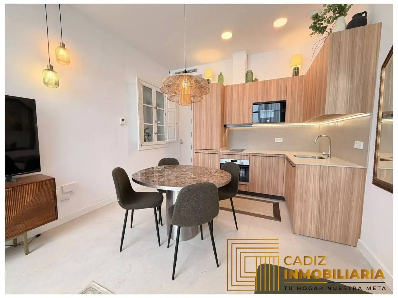 Kitchen of Flat for sale in Cádiz  with Air Conditioner and Furnished