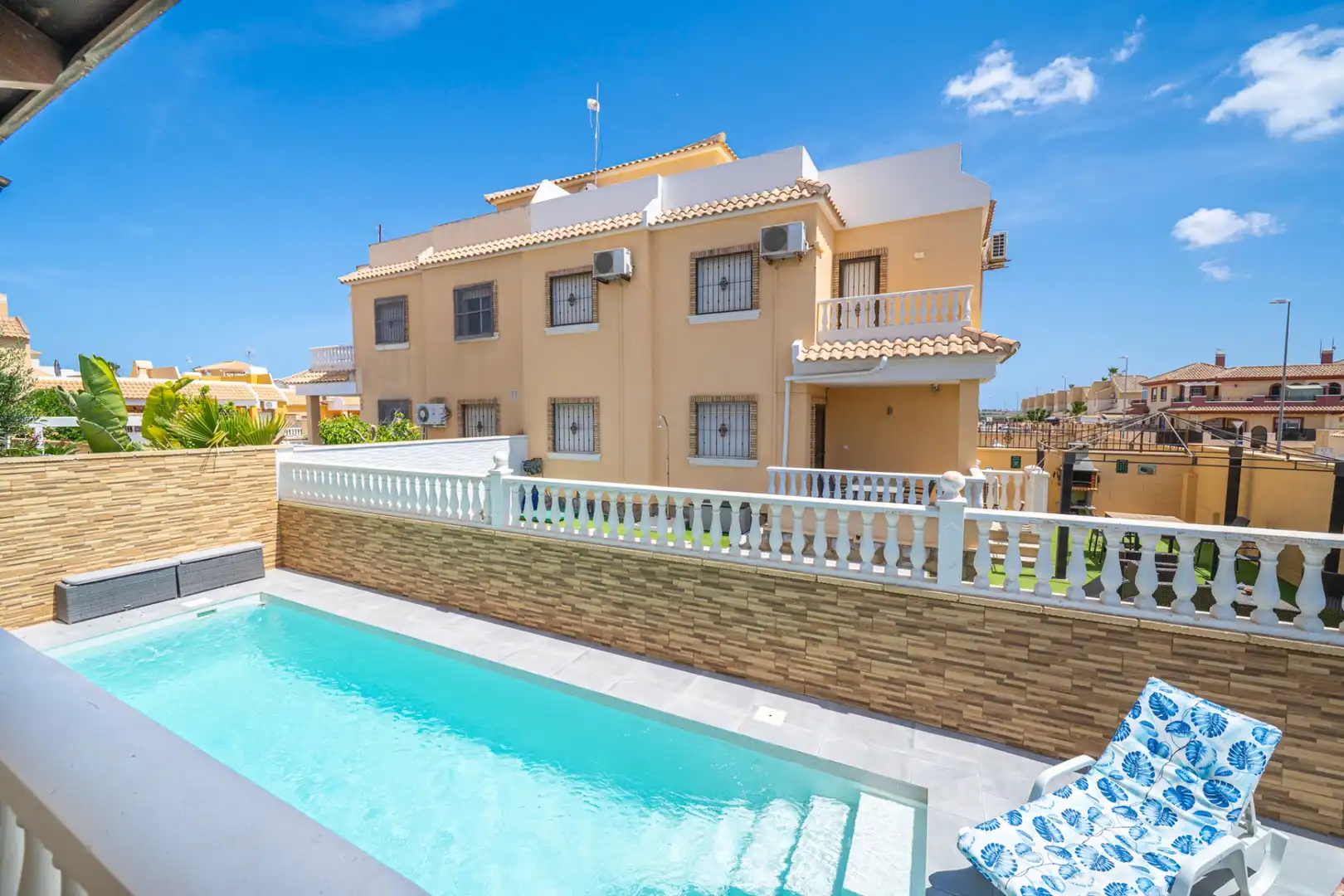Piscina de Casa o xalet en venda en Rojales amb Aire condicionat, Calefacció i Jardí privat