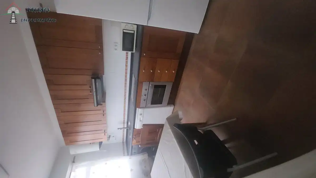 Kitchen of Flat for sale in Ferrol  with Heating, Storage room and Furnished