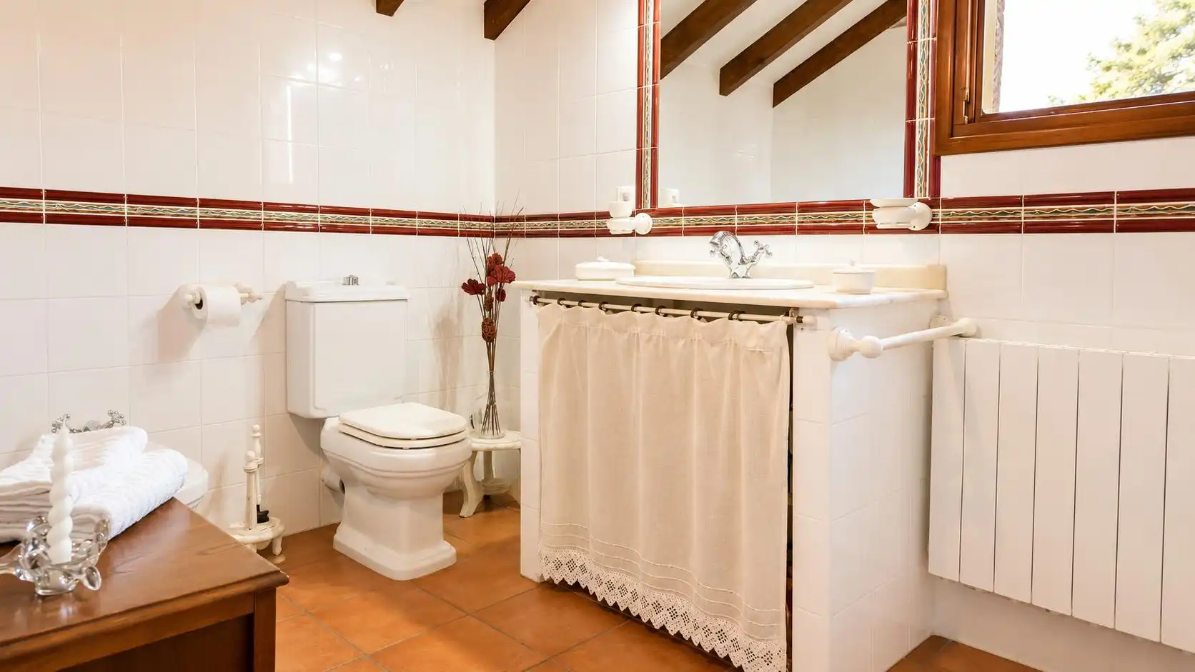 Baño de Casa o chalet en venta en Ruiloba con Calefacción, Jardín privado y Terraza