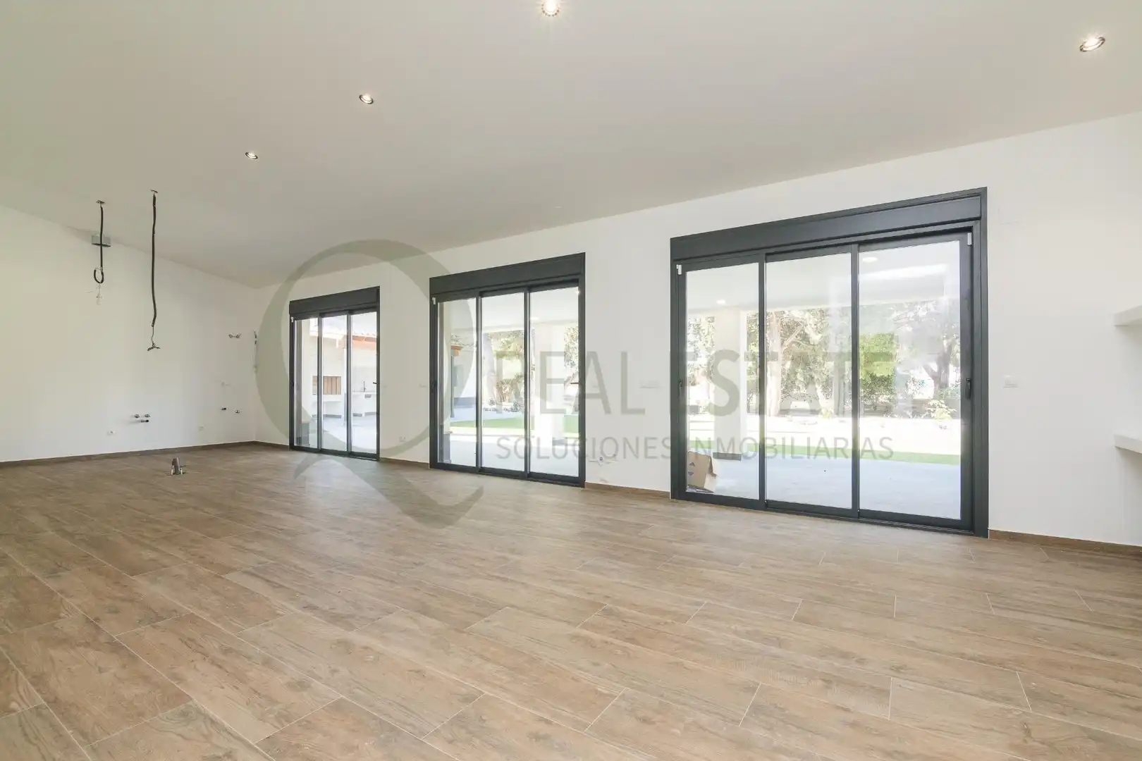 Sala de estar de Casa o chalet en venta en Mutxamel con Calefacción, Jardín privado y Terraza