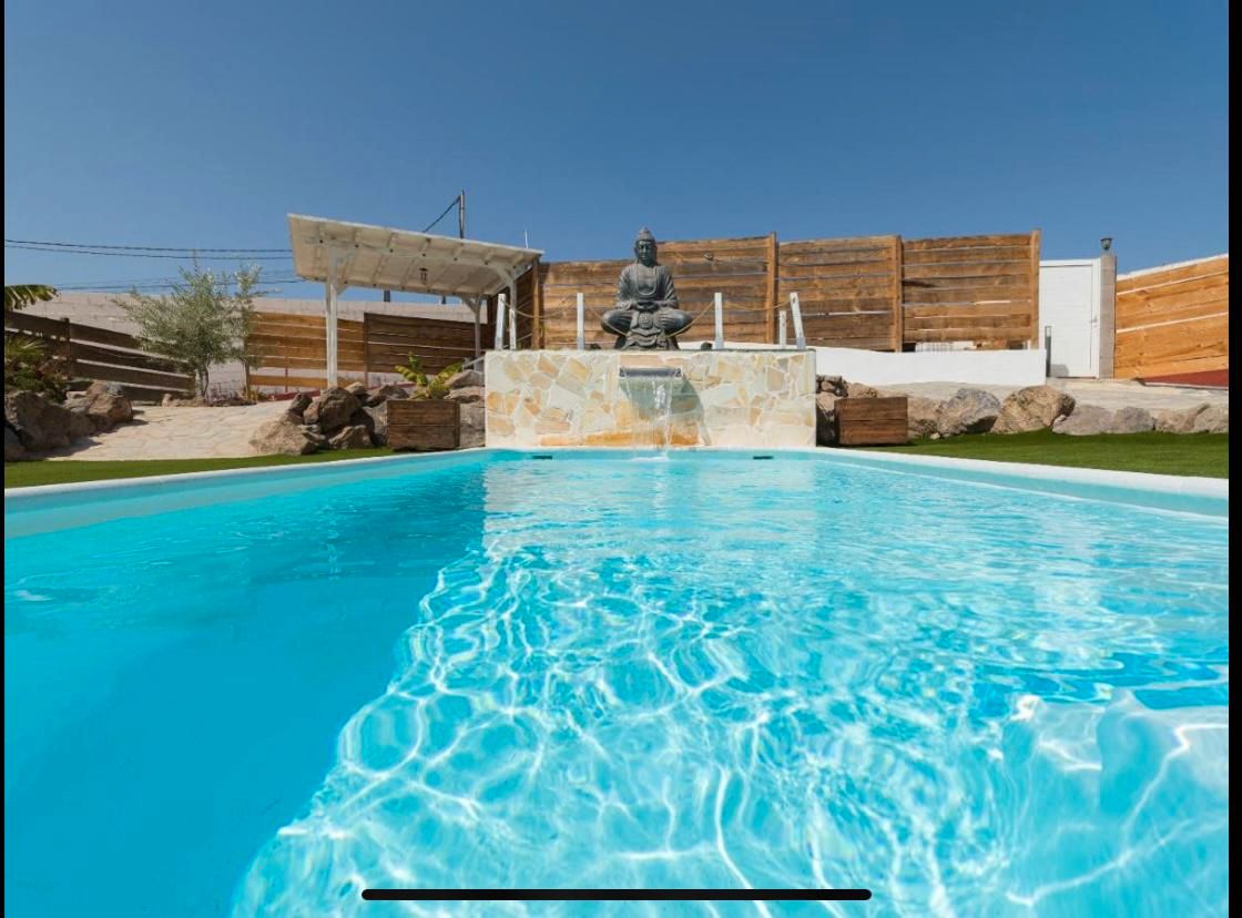 Piscina de Casa o xalet de lloguer en San Bartolomé de Tirajana amb Terrassa, Moblat i Forn