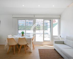 Living room of Attic to rent in  Barcelona Capital  with Air Conditioner, Heating and Terrace