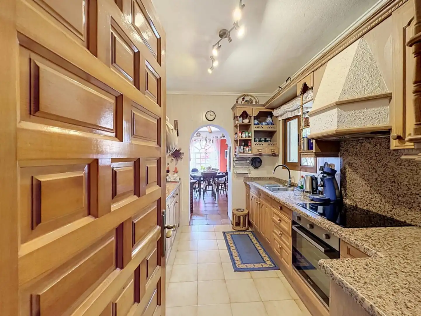 Cocina de Casa o chalet en venta en Benitachell / El Poble Nou de Benitatxell con Aire acondicionado, Calefacción y Jardín privado