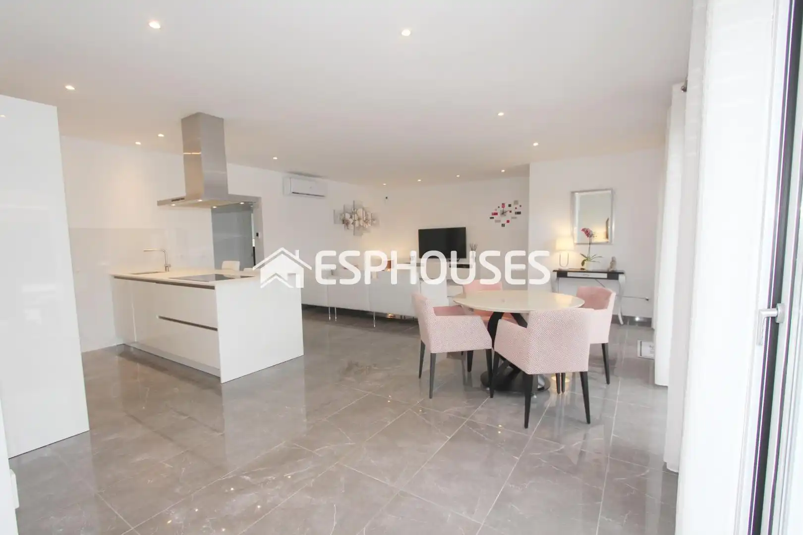 Cocina de Casa o chalet en venta en Busot con Aire acondicionado, Calefacción y Terraza