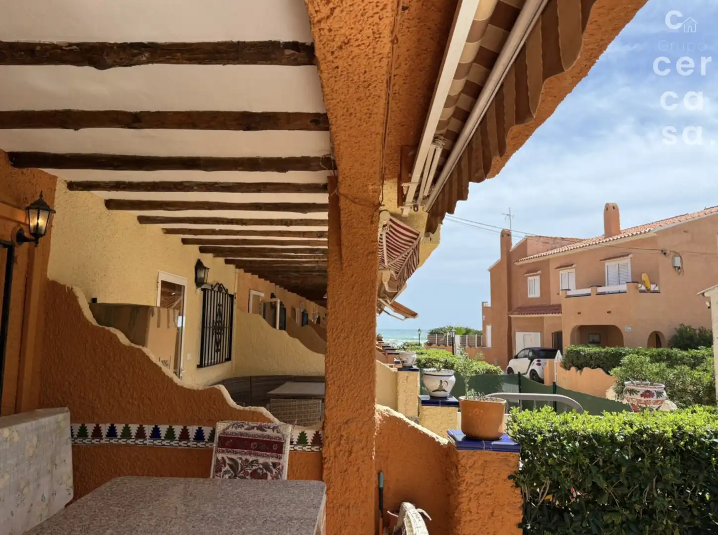 Exterior view of Houses for sale in Sueca  with Terrace and Balcony