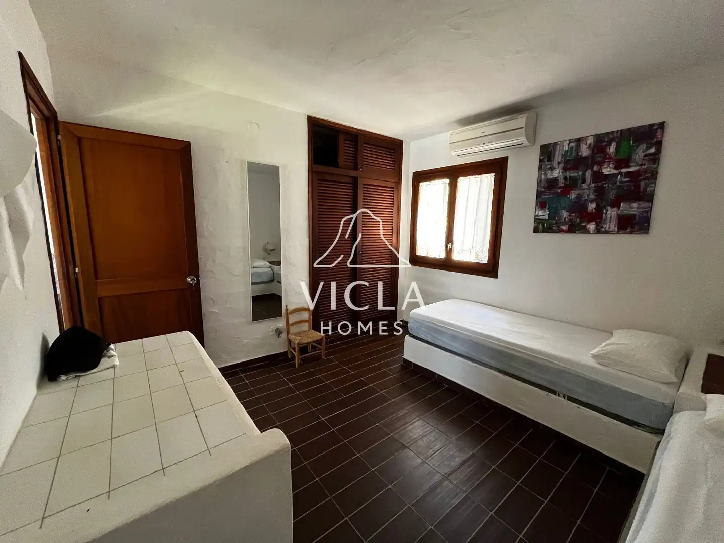 Habitación de Casa o chalet de alquiler en Sant Josep de sa Talaia con Aire acondicionado, Calefacción y Terraza