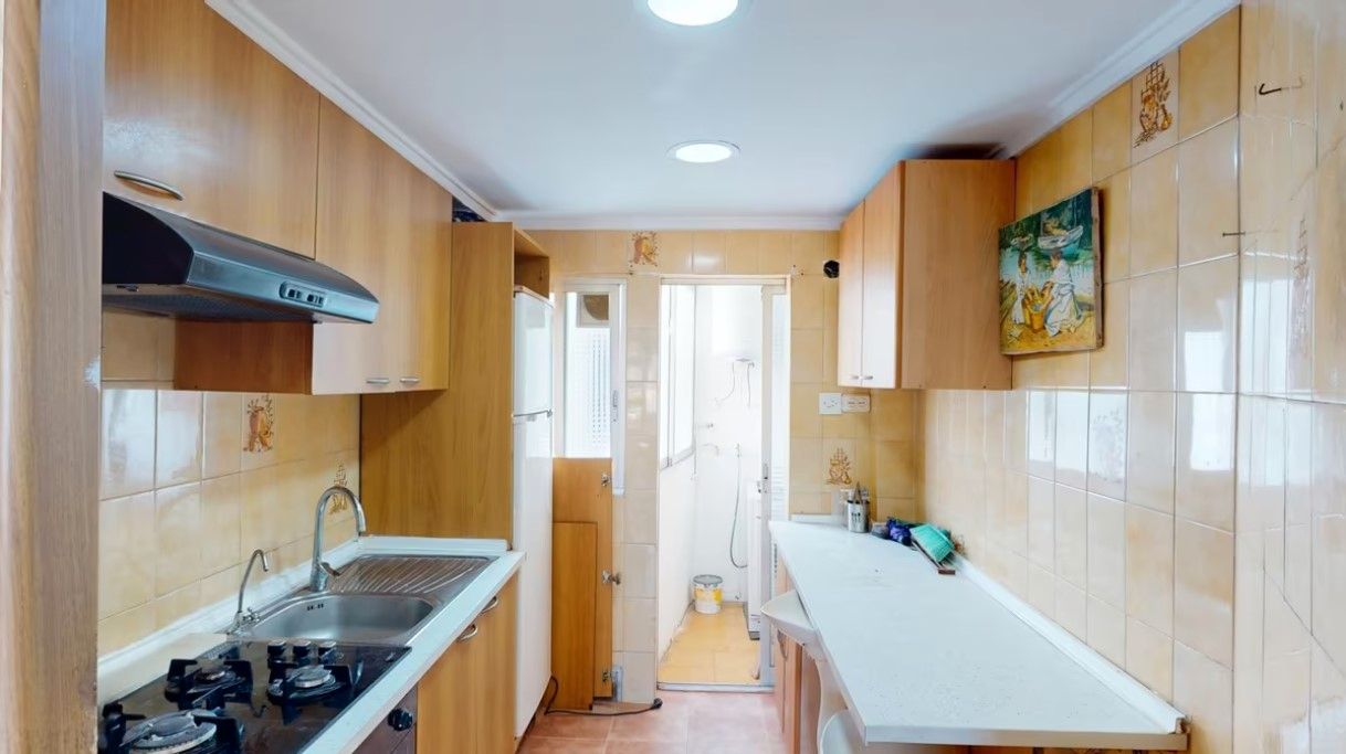 Kitchen of Flat for sale in  Barcelona Capital  with Heating and Balcony