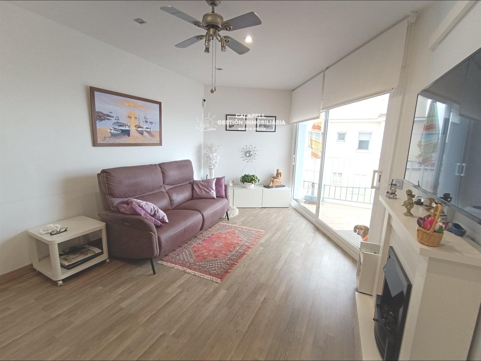 Sala de estar de Ático en venta en Calafell con Calefacción, Terraza y Trastero