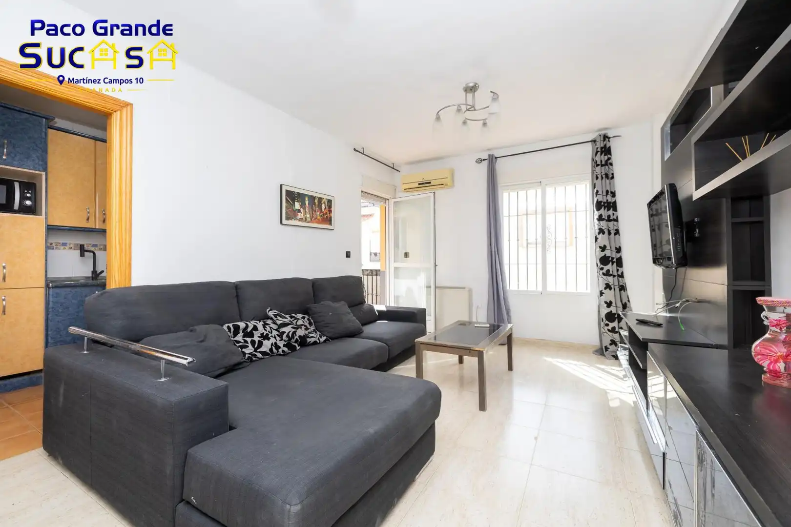 Sala de estar de Piso en venta en Las Gabias