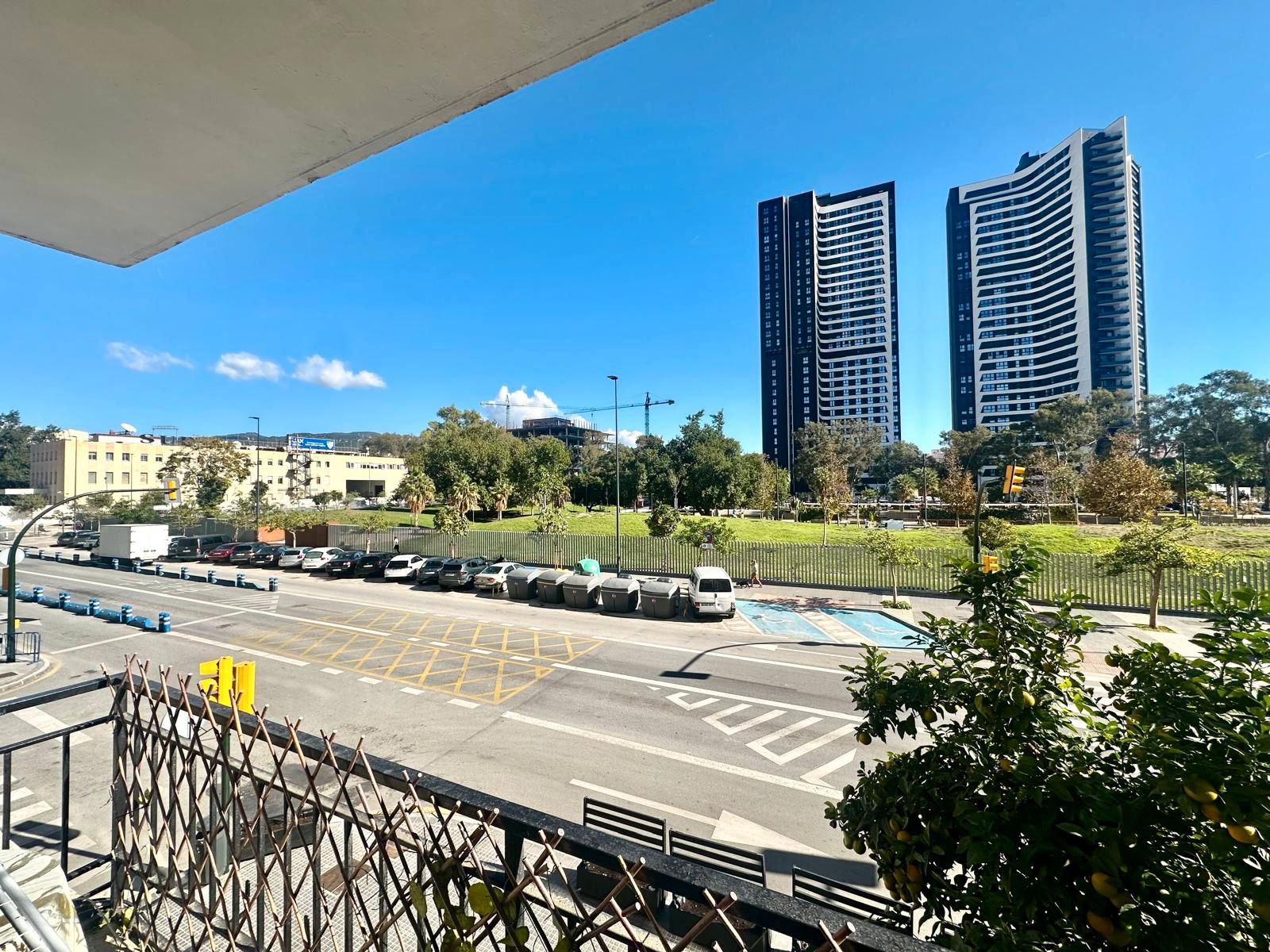 Vista exterior de Pis en venda en Málaga Capital