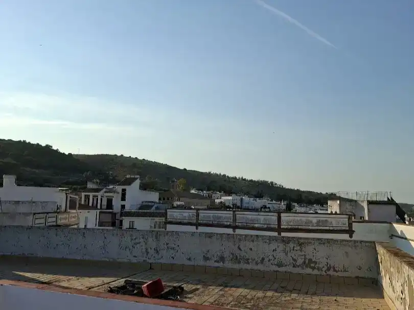 Vista exterior de Pis en venda en Bornos amb Aire condicionat, Jardí privat i Moblat