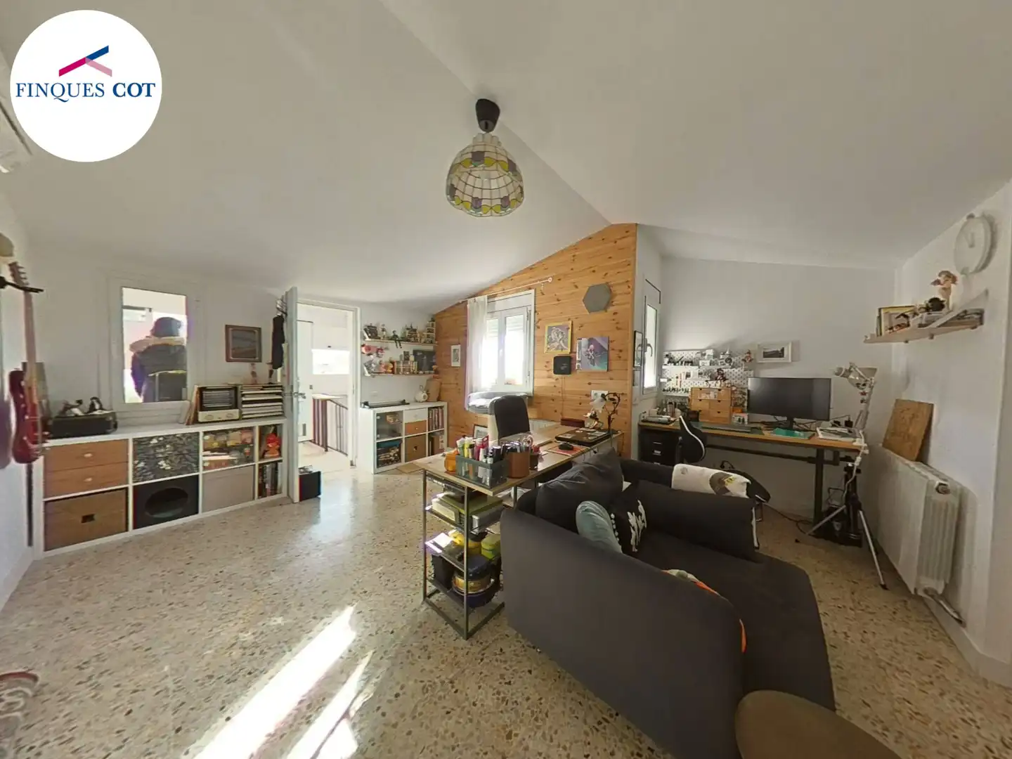 Living room of Flat for sale in Granollers  with Air Conditioner, Heating and Terrace