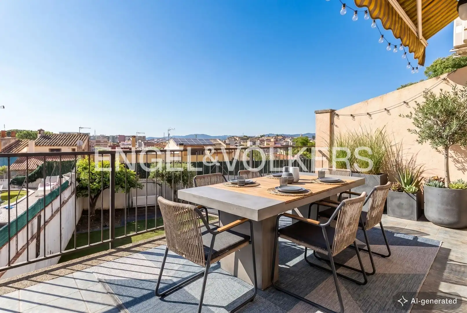 Terrassa de Casa o xalet en venda en Polinyà amb Calefacció, Jardí privat i Terrassa