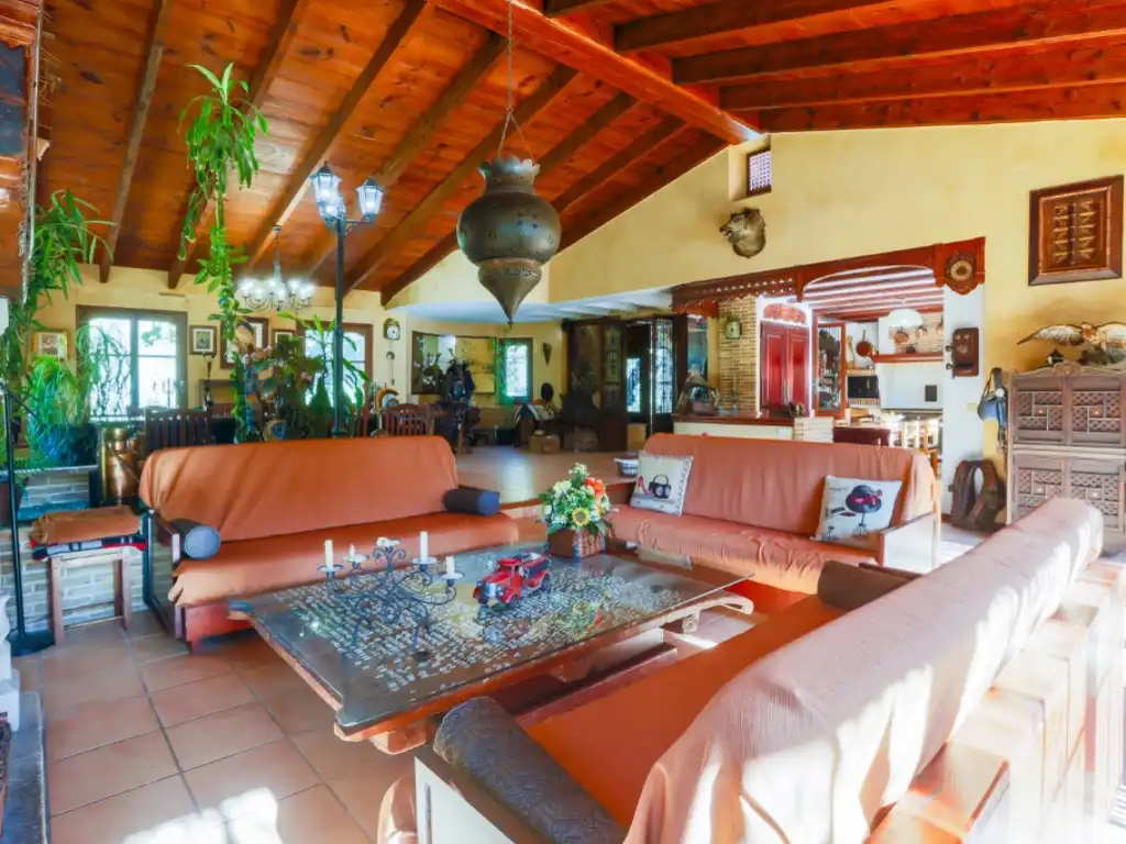 Sala d'estar de Casa o xalet en venda en Borriol