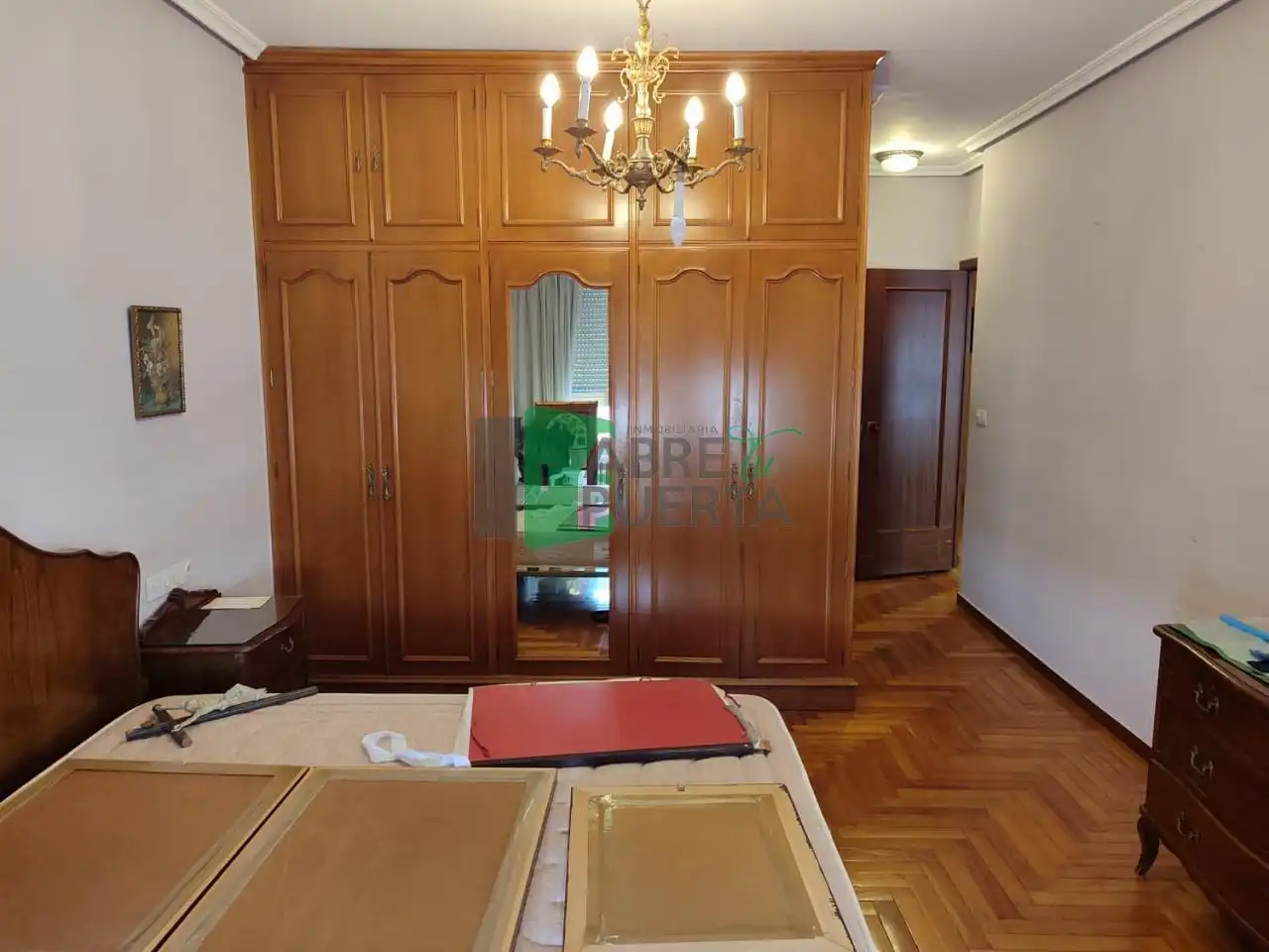Bedroom of Flat for sale in Ourense Capital   with Heating, Parquet flooring and Storage room