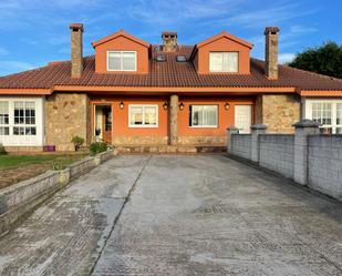 Exterior view of House or chalet for sale in Carballo  with Private garden and Swimming Pool