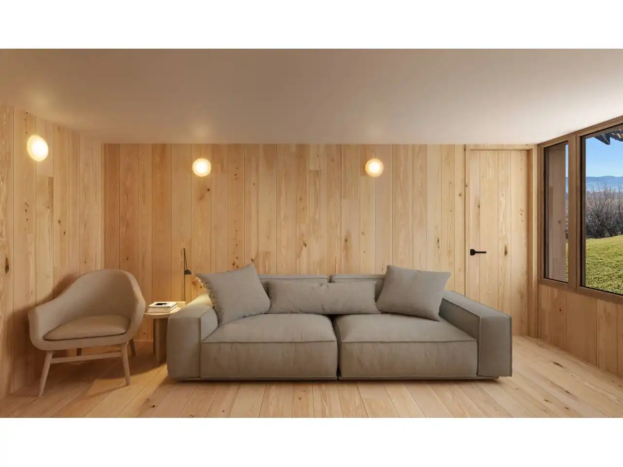 Sala de estar de Casa o chalet en venta en Bolvir con Calefacción, Jardín privado y Parquet