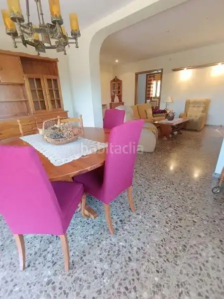 Menjador de Casa o xalet en venda en Caldes de Montbui amb Aire condicionat, Calefacció i Jardí privat