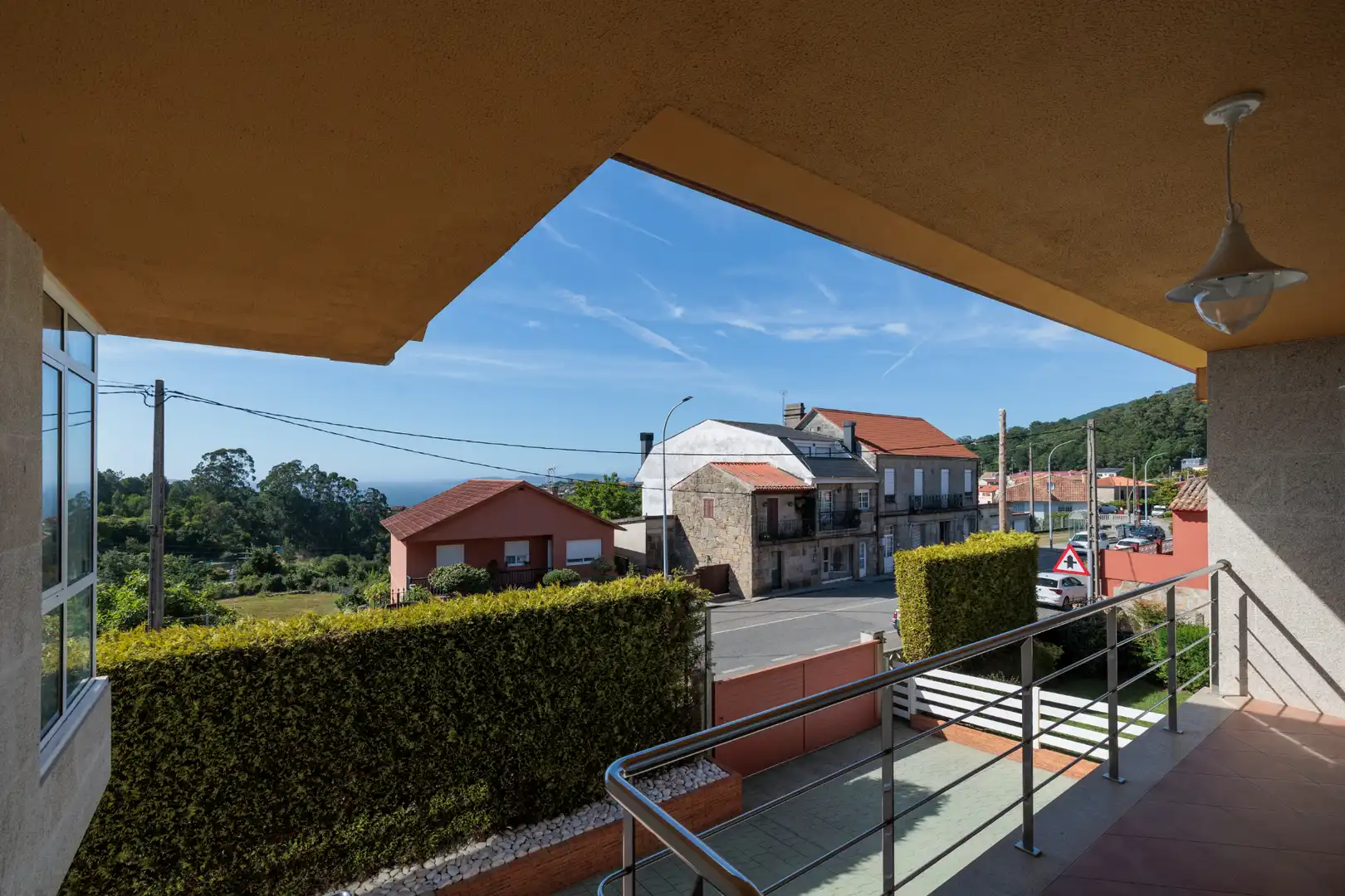 Vista exterior de Casa o chalet en venta en Vigo  con Jardín privado, Parquet y Terraza